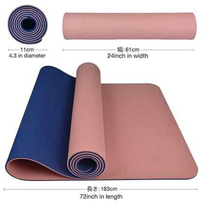 Sturdy Yoga Mat in TPE