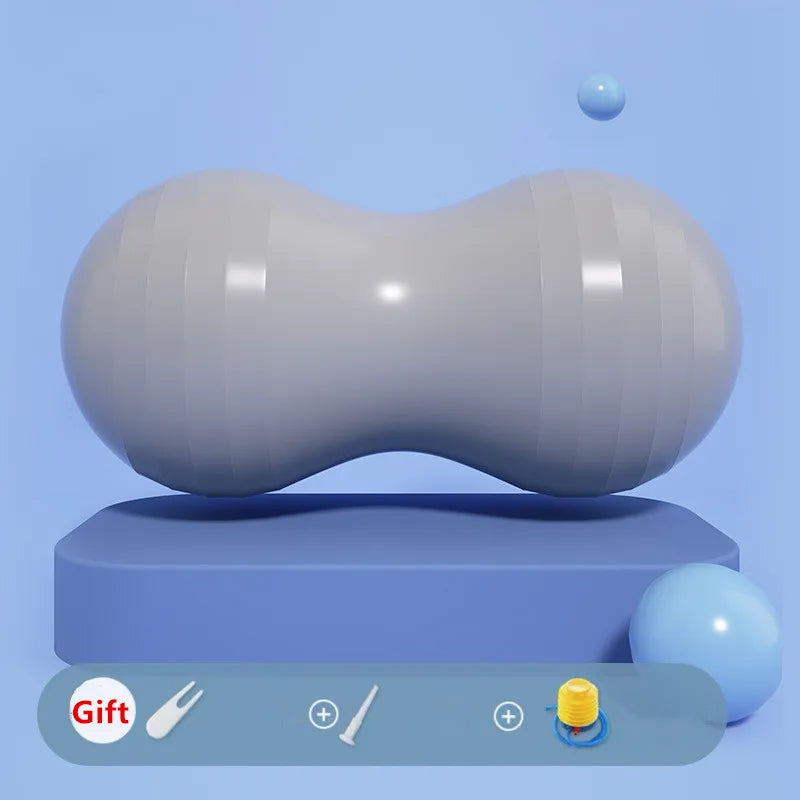 Pelota de Yoga en Forma de Cacahuete para el Equilibrio