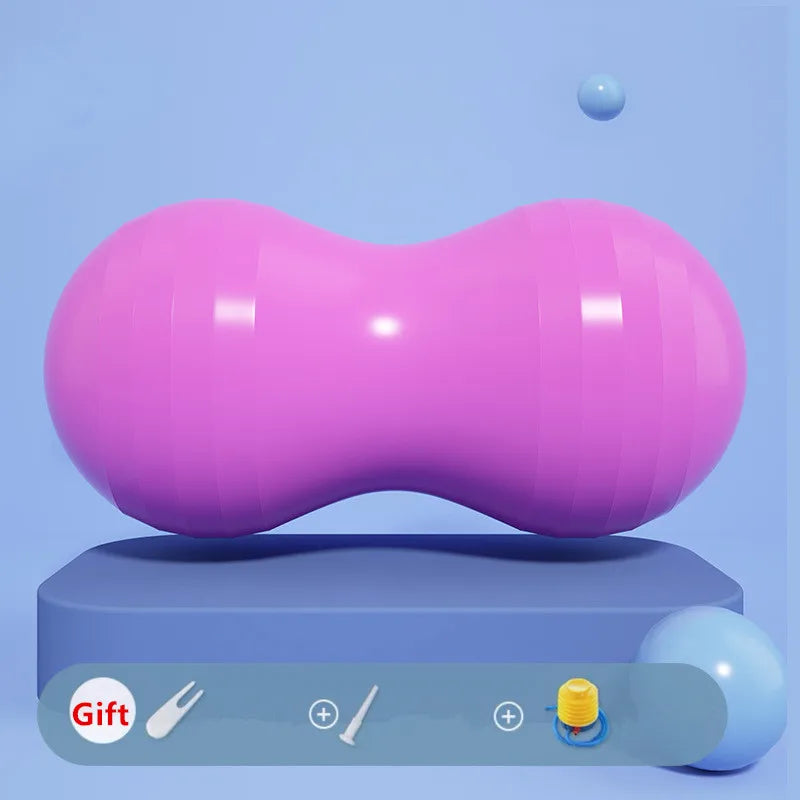 Pelota de Yoga en Forma de Cacahuete para el Equilibrio