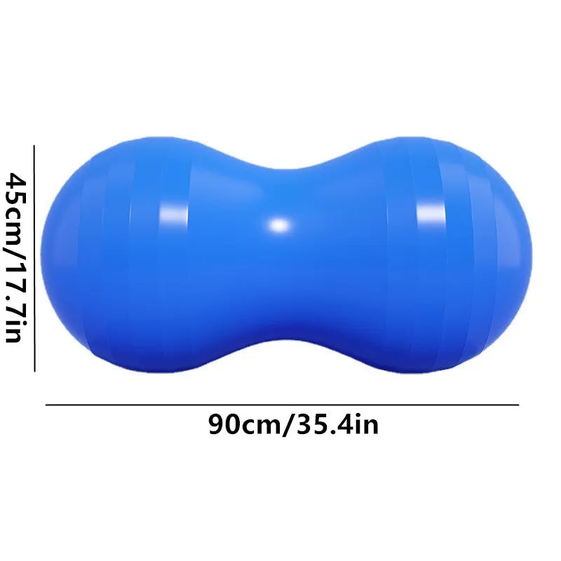 Pelota de Yoga en Forma de Cacahuete para el Equilibrio