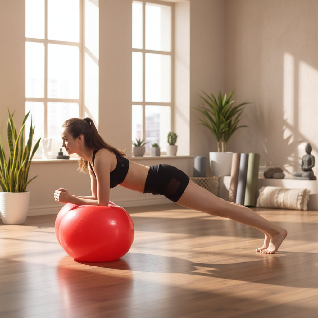 Pelota de Yoga en Forma de Cacahuete para el Equilibrio
