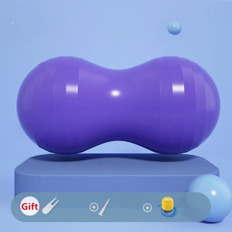 Pelota de Yoga en Forma de Cacahuete para el Equilibrio