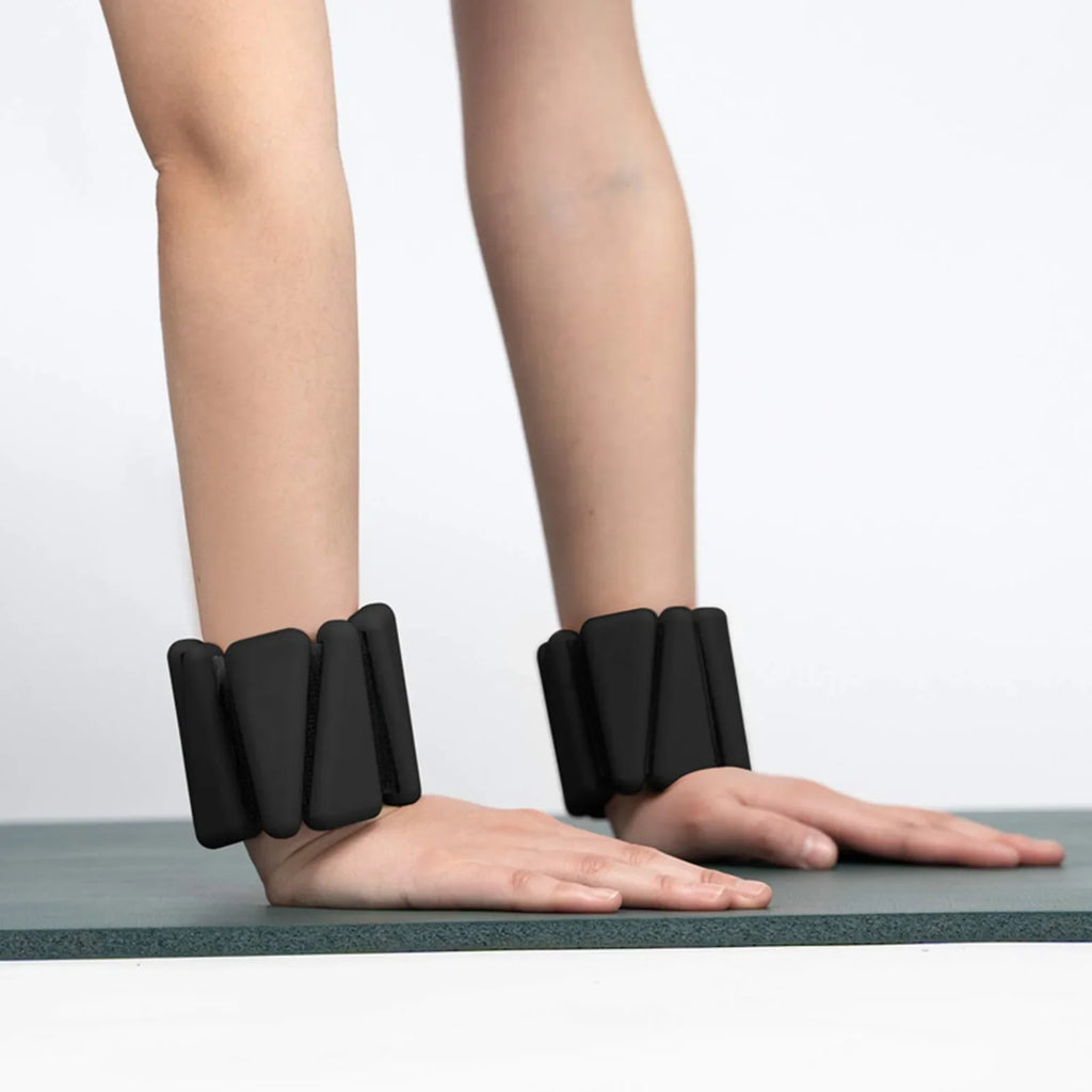Pesas de Muñeca y Tobillo Ajustables para Yoga y Ejercicios de Fitness