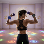 Pesas de Muñeca y Tobillo Ajustables para Yoga y Ejercicios de Fitness