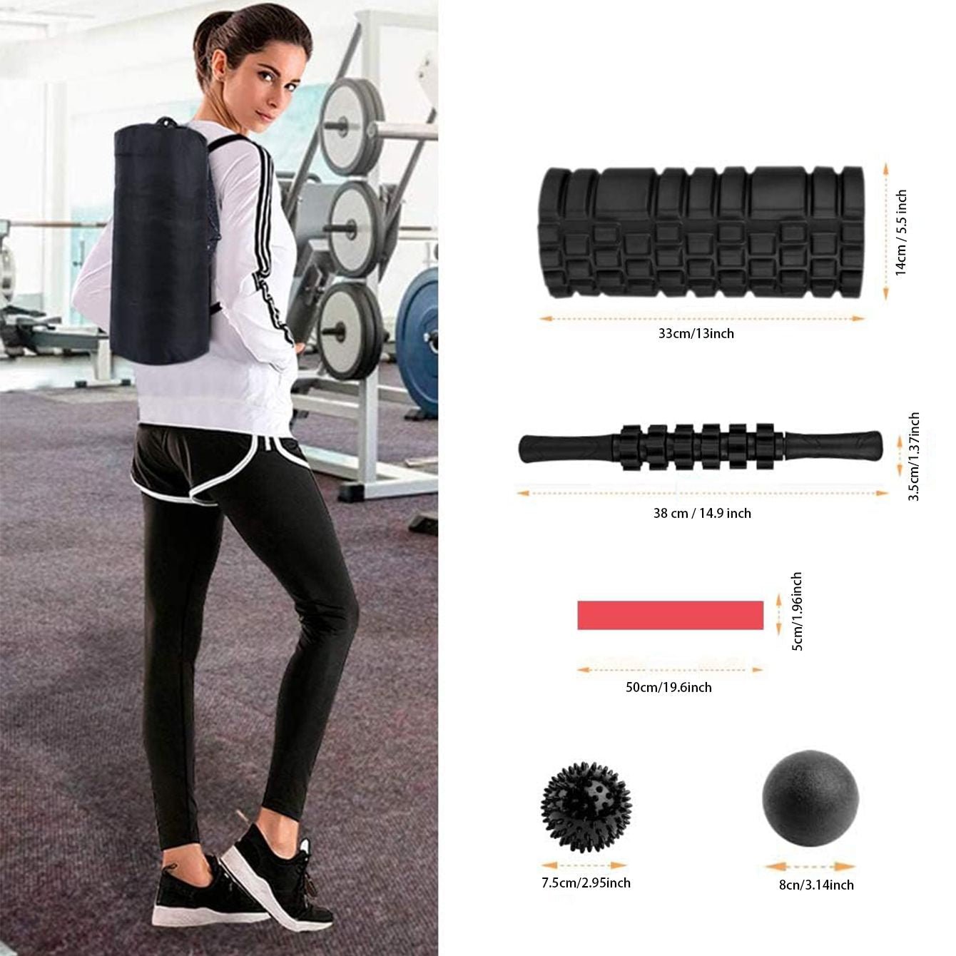 Kit de Treino para Yoga 6 peças