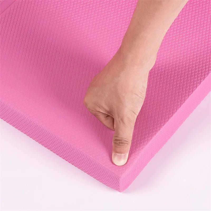 Non-slip TPE exercise mat for yoga.