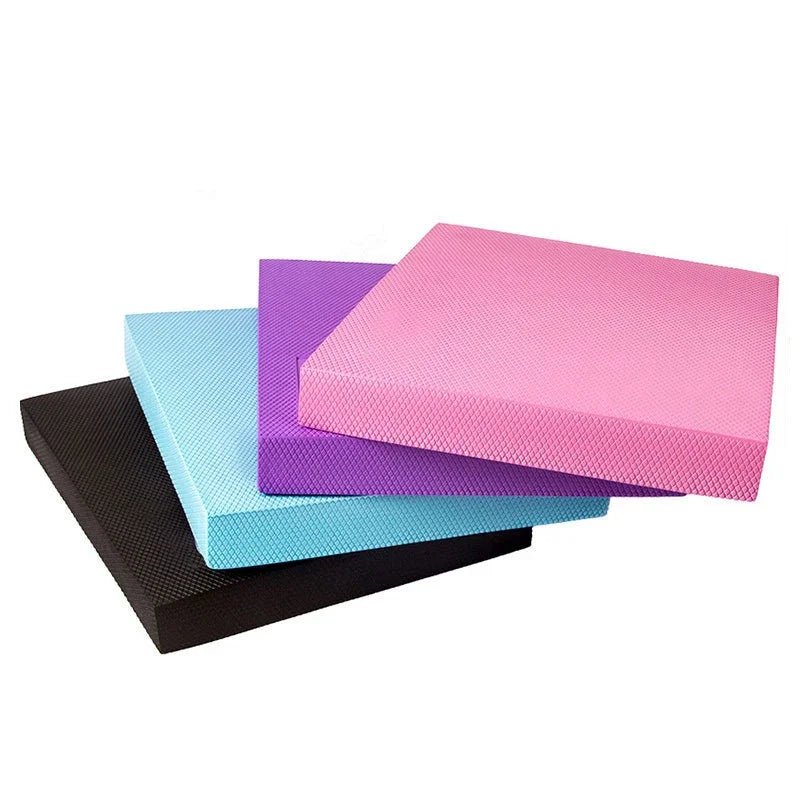 Non-slip TPE exercise mat for yoga.