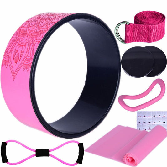 Kit Yoga Shakti – Roda e 7 Peças para Alinhamento, Força e Flexibilidade