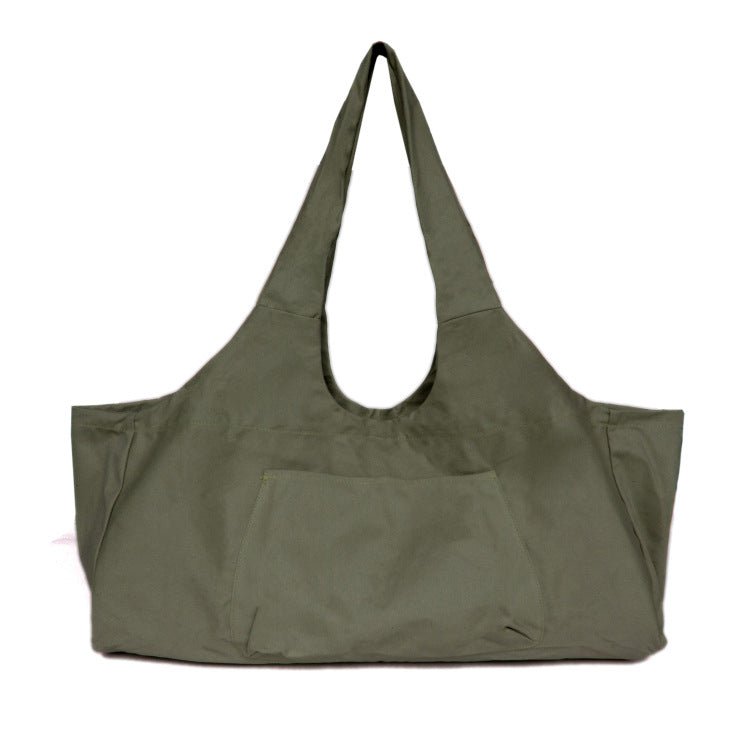 Bolsa de Yoga de Gran Capacidad de Almacenamiento en Lona