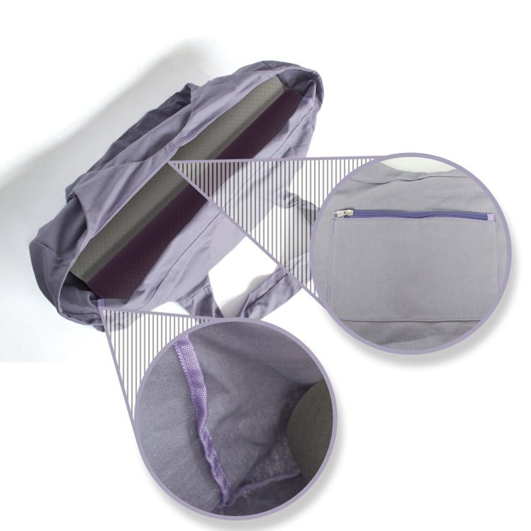 Bolsa de Yoga de Gran Capacidad de Almacenamiento en Lona