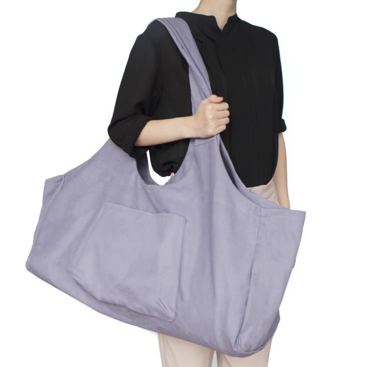 Large Capacity Canvas Yoga Bag