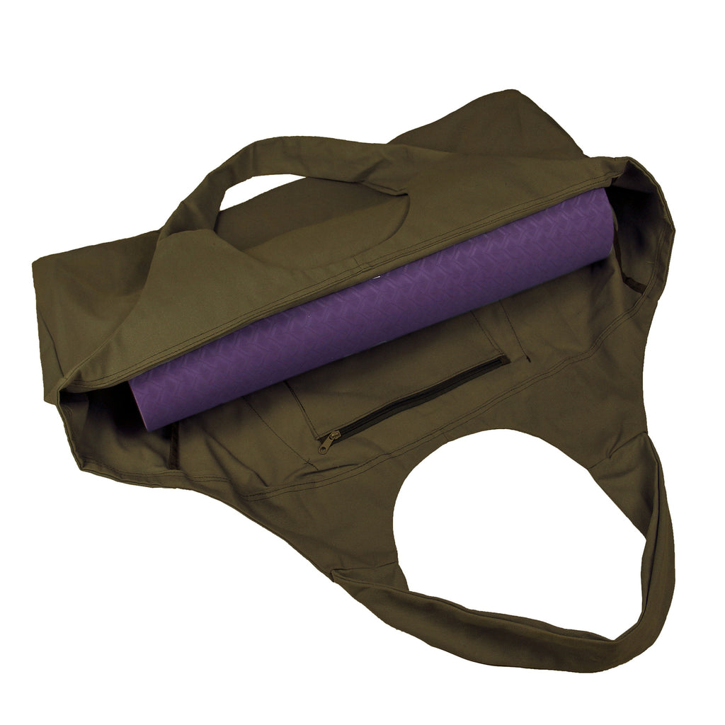 Bolsa de Yoga de Gran Capacidad de Almacenamiento en Lona