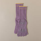 Five-Toe Non-Slip Yoga Socks – Comfort and Stability for Training