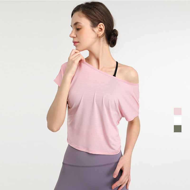 Camiseta Corta de Yoga – Libertad y Ligereza con Estilo
