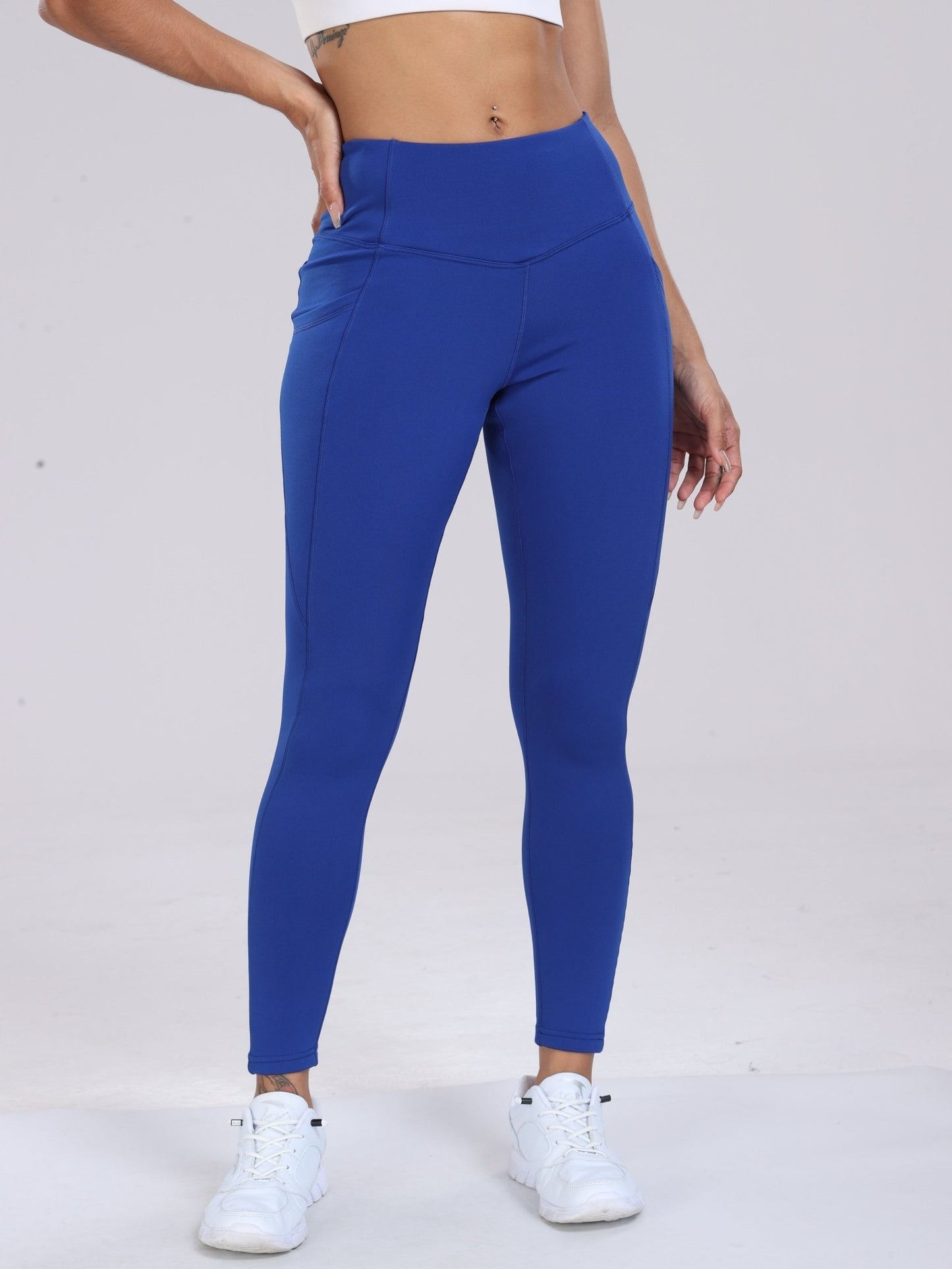 Women's High-Waisted Yoga Pants with Abdominal Control – Comfort and Style for Winter