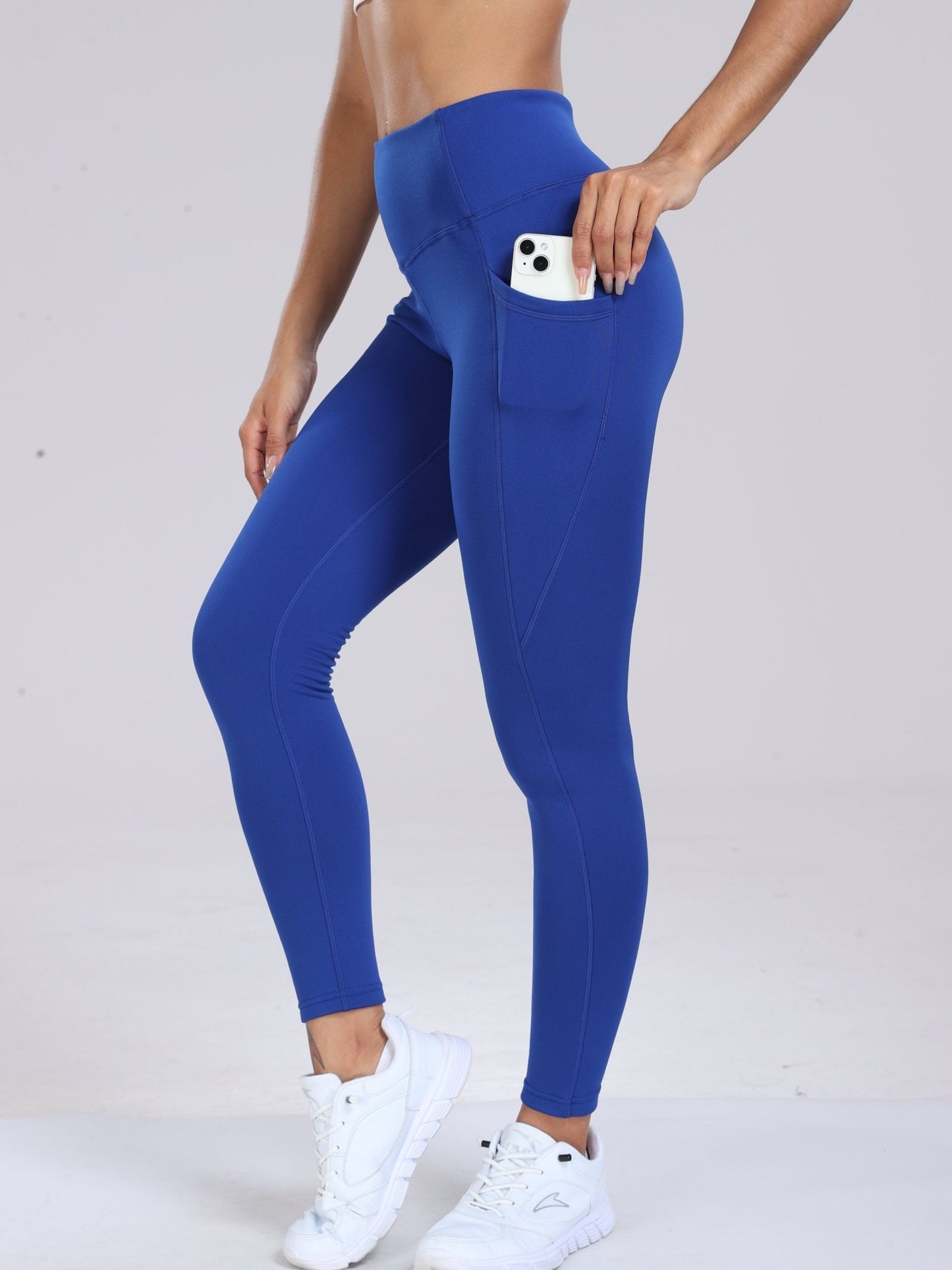 Women's High-Waisted Yoga Pants with Abdominal Control – Comfort and Style for Winter