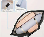 Unisex Organizer Bag for Sports and Yoga – Large Capacity with Shoe Compartments and Wet Zone