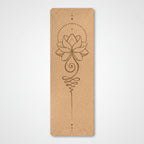 Solar Essence Rug – 4mm Natural Cork with Exclusive Mandala and Carrying Bag