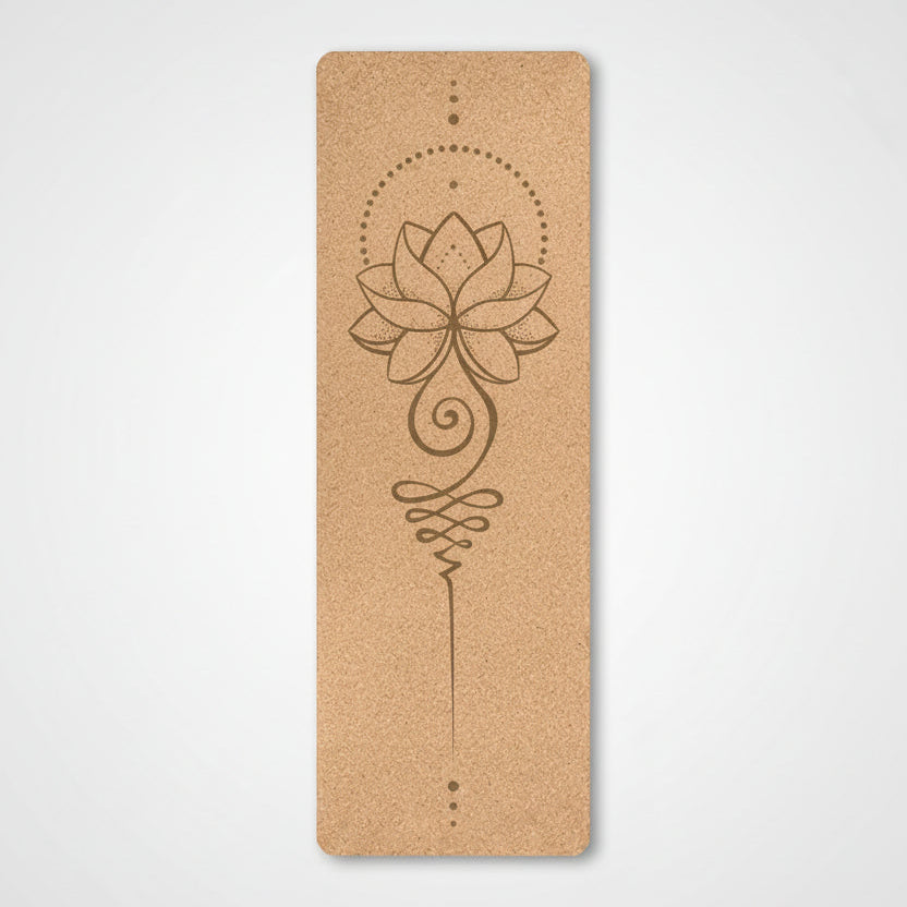 Solar Essence Rug – 4mm Natural Cork with Exclusive Mandala and Carrying Bag
