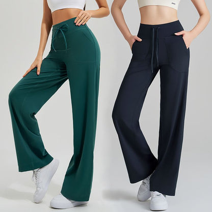 BalanceFit – Wide-Leg Yoga Pants with Pockets for a Body in Motion