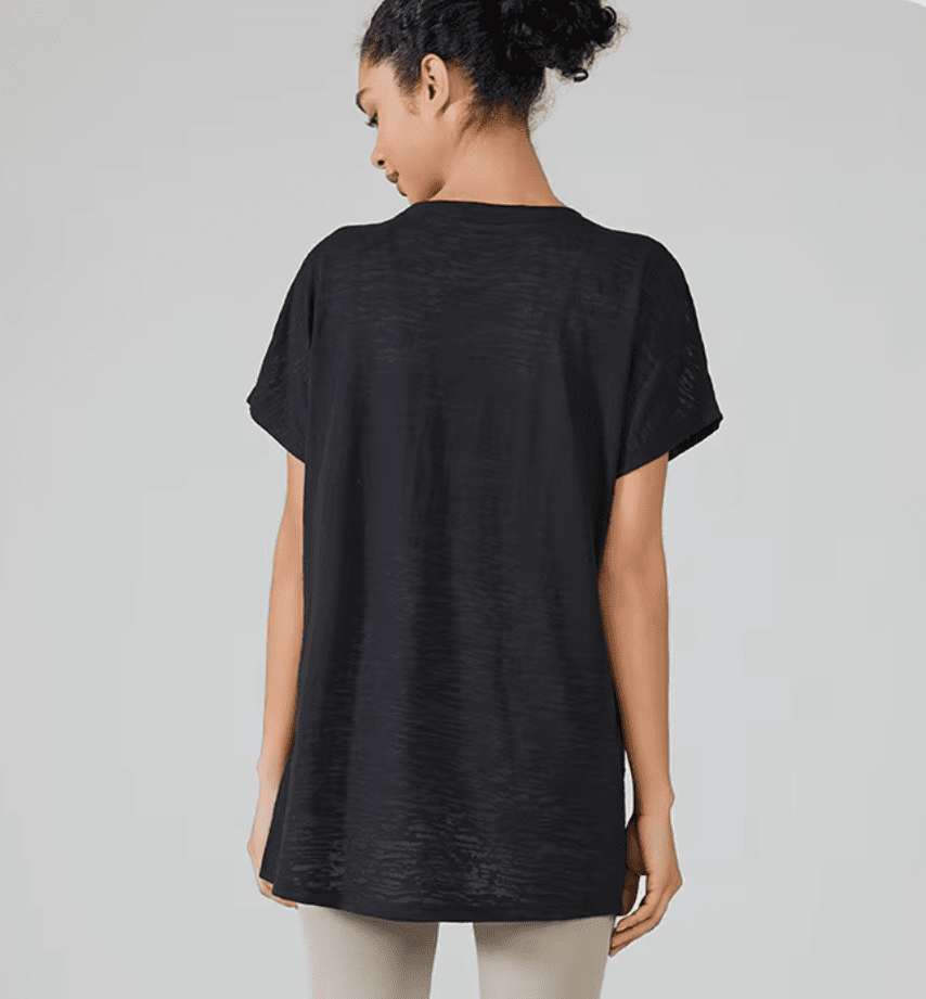ZenTee – Camiseta de mujer ligera para yoga, running y entrenamiento con estilo