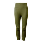 NaturaLine – Capri Leggings with Elastic Bands and Seamless Fit