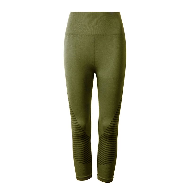 NaturaLine – Capri Leggings with Elastic Bands and Seamless Fit