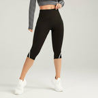AlignFit – Yoga Leggings with Mesh Detail and High Waist for Seamless Flow