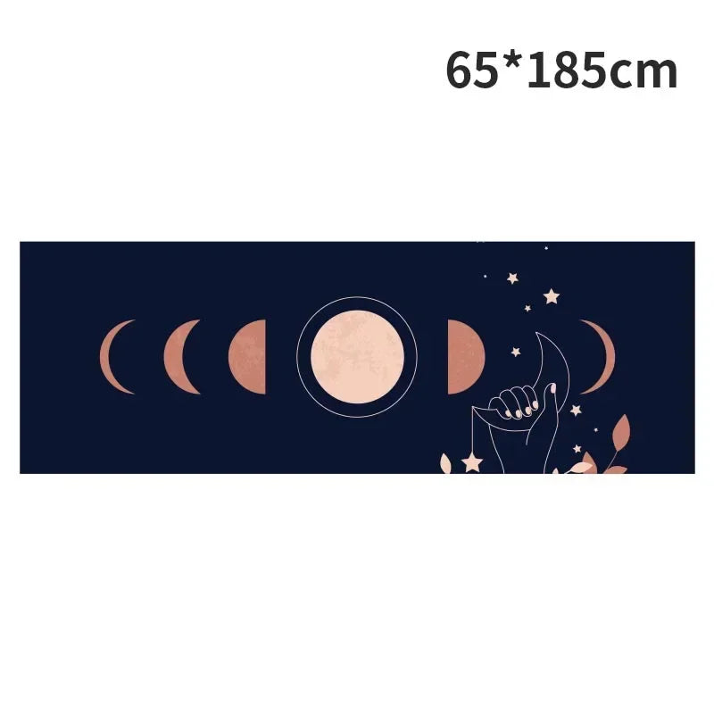 YogiTowel – Ultra-thin Yoga Mat Towel with Print and Secure Fastening