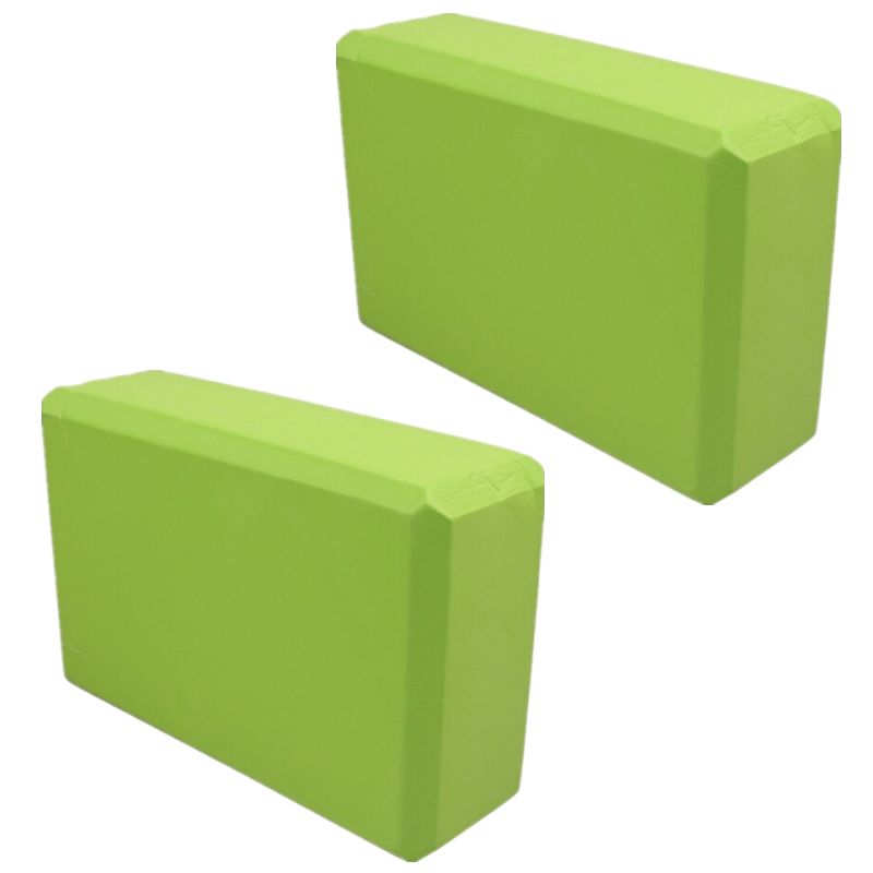 AsanaBlock Duo – Bloques de Yoga de EVA para Alineación y Soporte