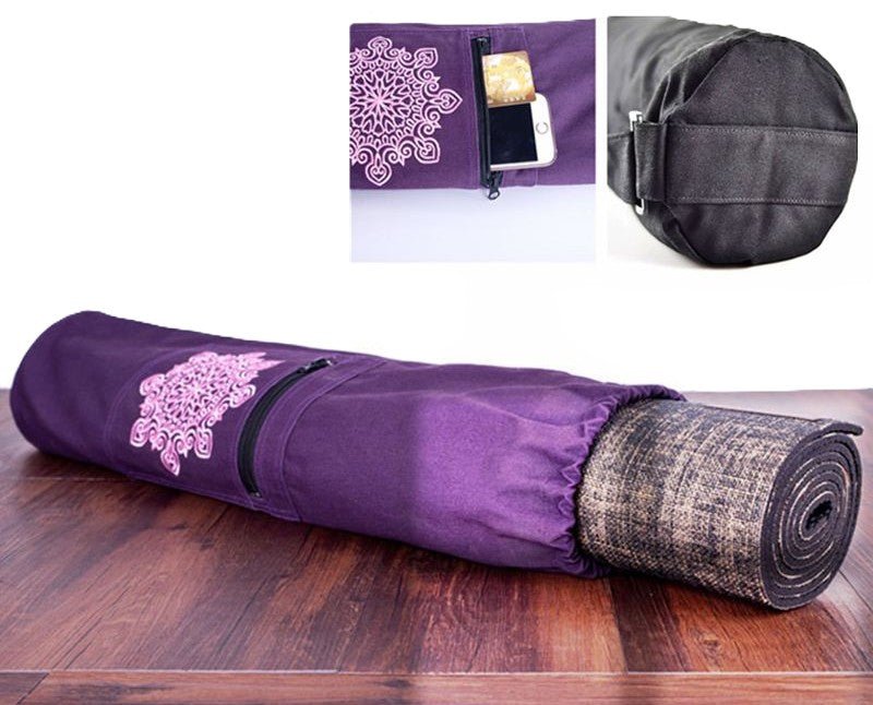 FlexiBag – Capa Protetora e Mochila Respirável para Tapete de Yoga