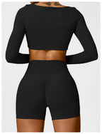 Sutra Fit – Blusa de rendimiento con diseño femenino para movimiento y confort