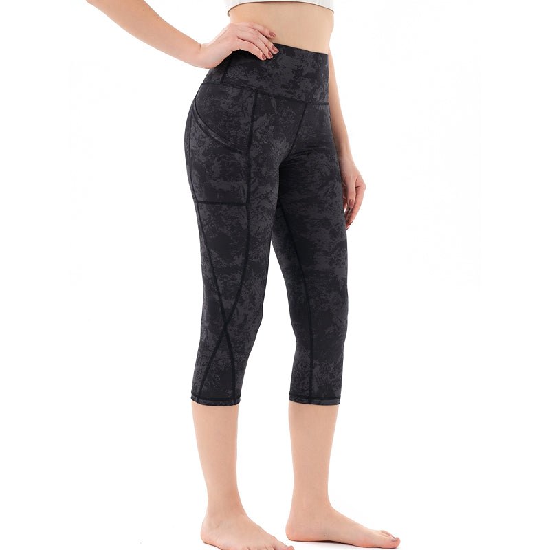 ActiveGrace – Leggings Fitness de Cintura Alta com Bolsos Funcionais