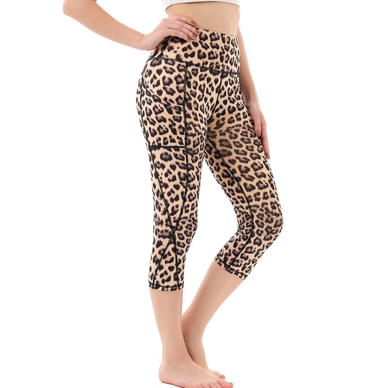 ActiveGrace – Leggings Fitness de Cintura Alta com Bolsos Funcionais