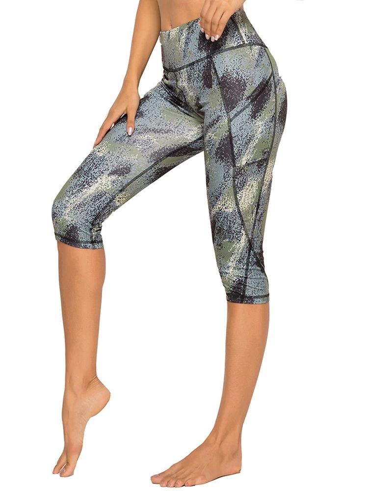 Pulse Capri – Cropped Athletic Pants with Pockets for Yoga and Gym