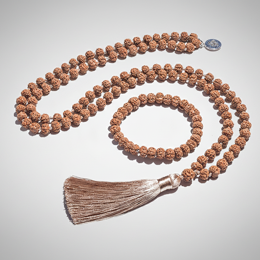 Alma Rudraksha – Natural Set for Balance and Clarity