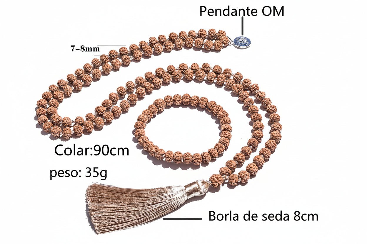 Alma Rudraksha – Natural Set for Balance and Clarity