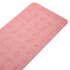 Ananda Pose – Eco-friendly Yoga Mat with Visual Reference
