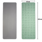 Ananda Pose – Eco-friendly Yoga Mat with Visual Reference