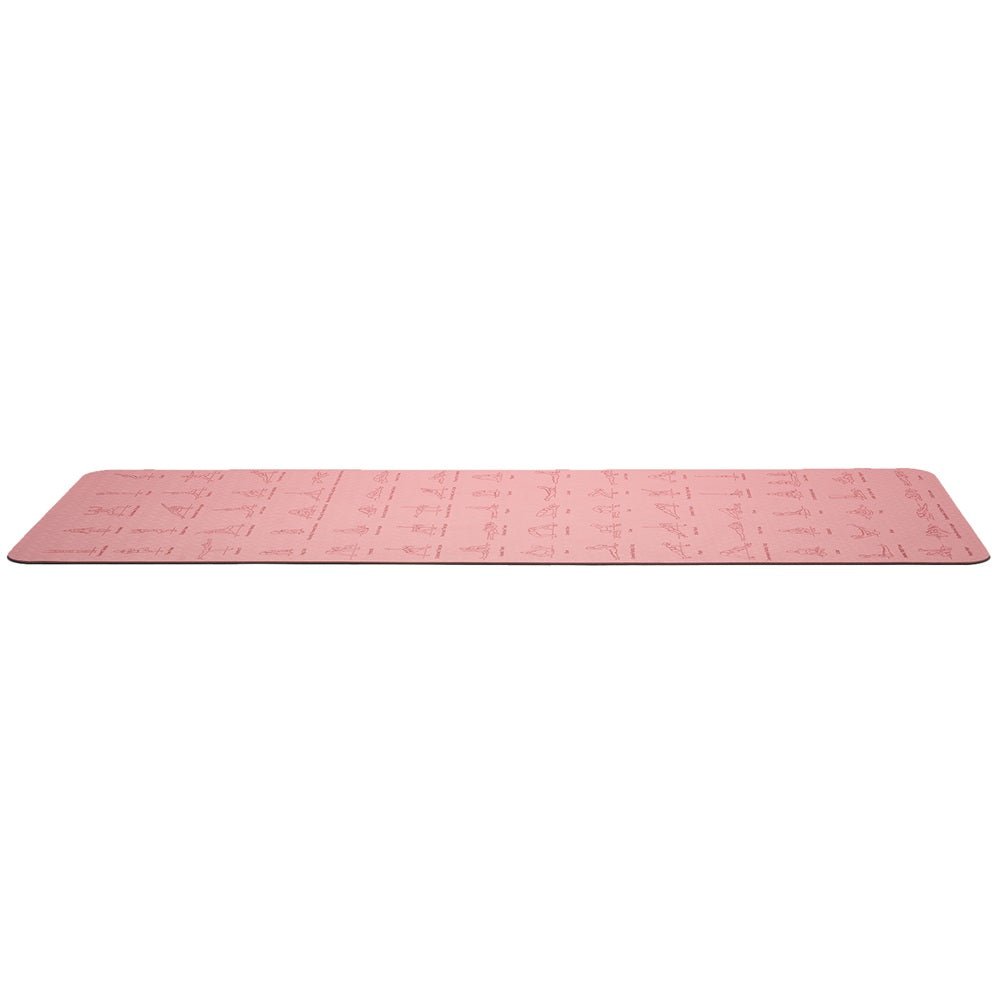 Ananda Pose – Eco-friendly Yoga Mat with Visual Reference