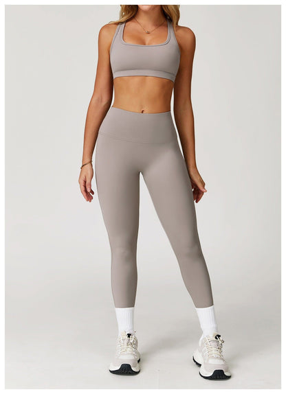 NirvaFit – Calças Slim de Yoga para Energia e Estilo Natural