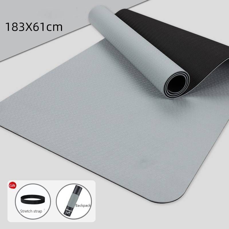 14:691#Grey yoga mat
