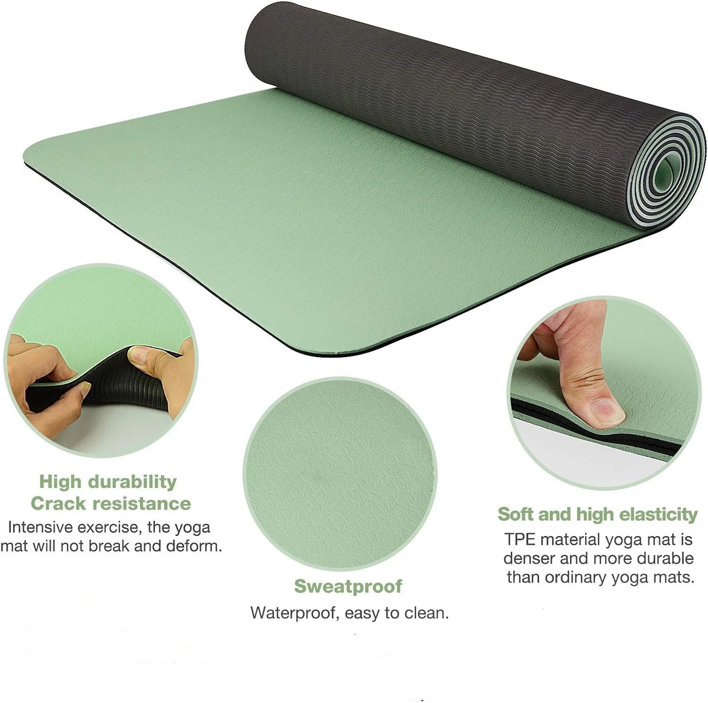 Om Serenity – TPE Training Mat for Stability and Comfort