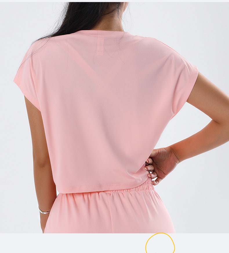Atma Dry – Top Deportivo Cropped de Secado Instantáneo