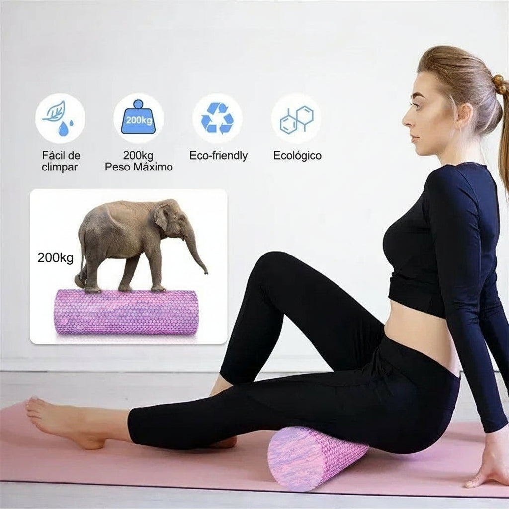 Moksha Roll – Rodillo de Espuma Multifuncional para Entrenamientos y Masajes