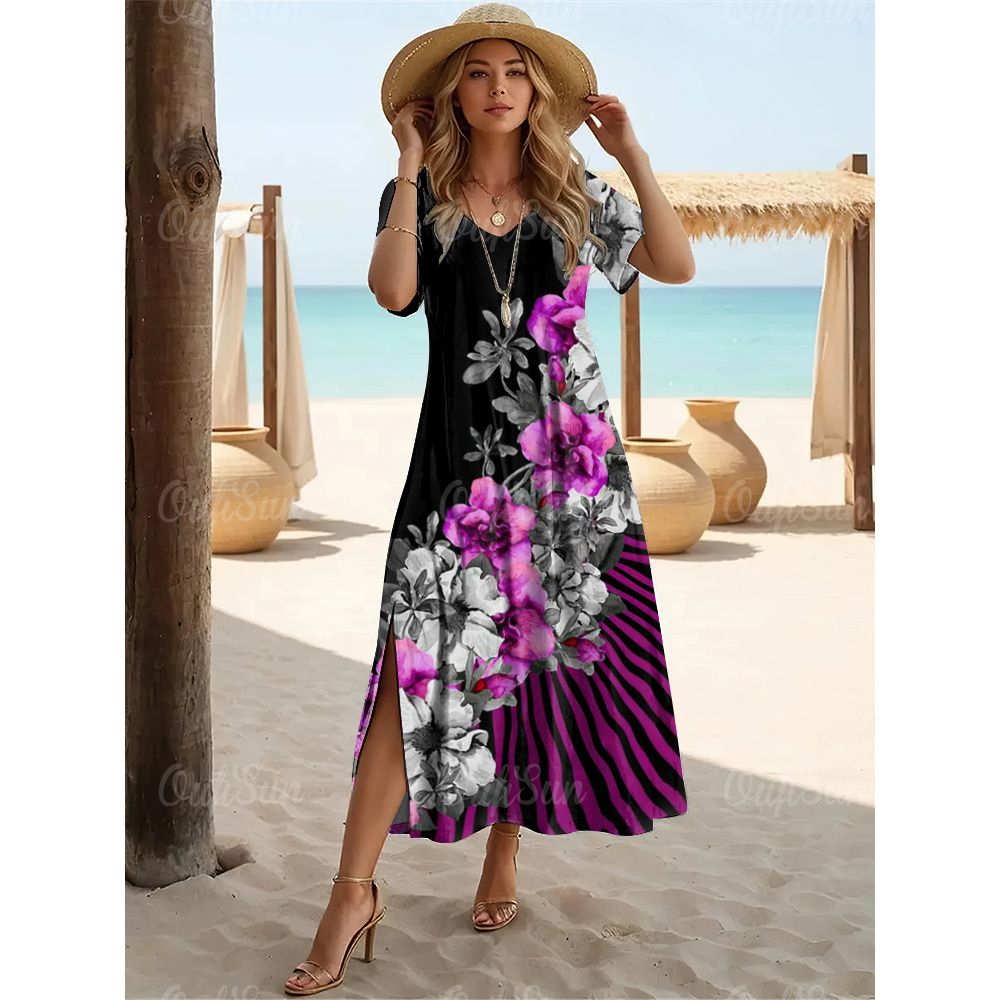 Kauai Flow — Vestido Plus Size com Energia Solar e Estilo Consciente