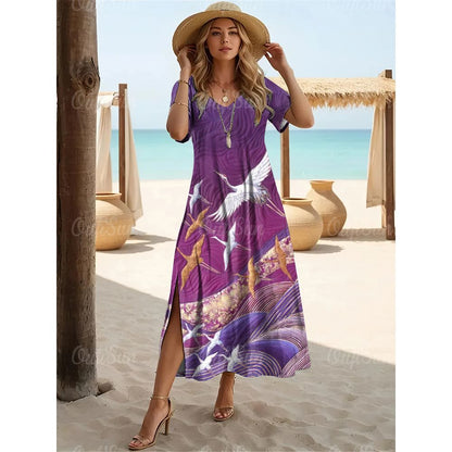 Kauai Flow — Vestido Plus Size com Energia Solar e Estilo Consciente