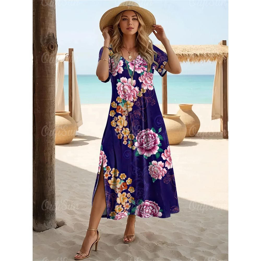 Kauai Flow — Vestido Plus Size com Energia Solar e Estilo Consciente