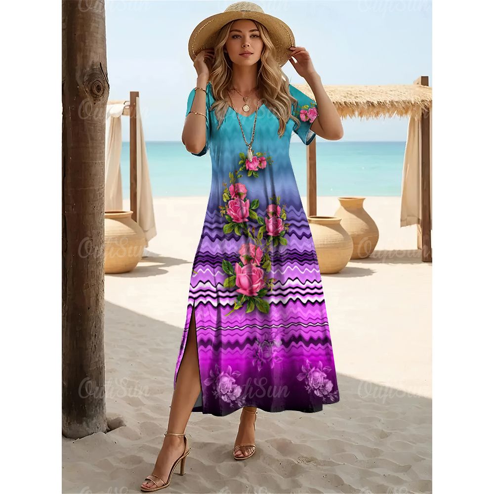 Kauai Flow — Vestido Plus Size com Energia Solar e Estilo Consciente