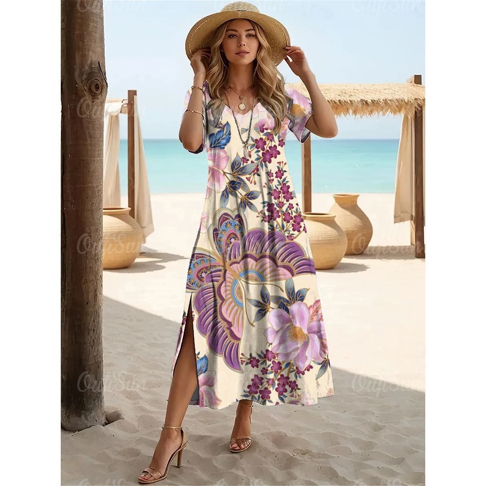 Kauai Flow — Vestido Plus Size com Energia Solar e Estilo Consciente